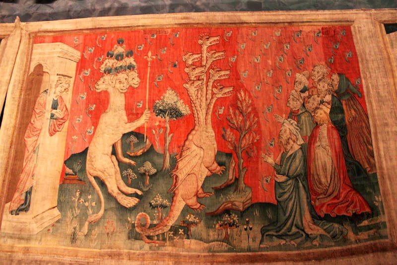 Teppich der Apokalypse im Schloss Angers - ©Eberhardt TRAVEL - Alice Teipelke
