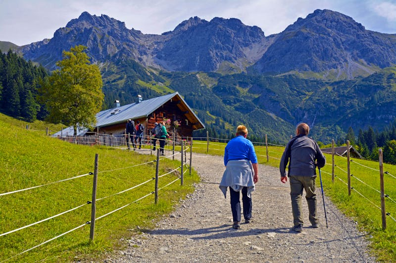 Wanderung im Kleinwalsertal - ©Lothar Nahler - Adobe Stock