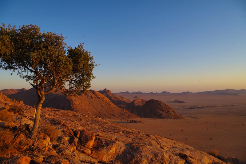 Sonnenuntergang im Namib Naukluft-Park - ©Eberhardt TRAVEL GmbH - Franziska Barthel