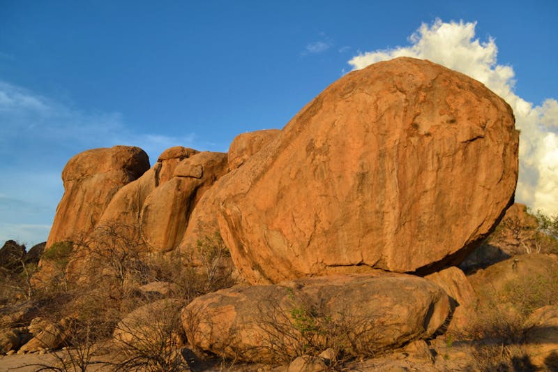 Wandmalerein im Erongo-Gebirge - ©Eberhardt TRAVEL GmbH