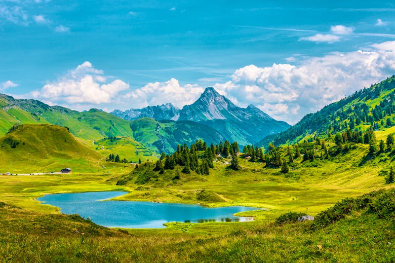 Hochtannbergpass in der Region Vorarlberg. - ©©Bernhard - stock.adobe.com