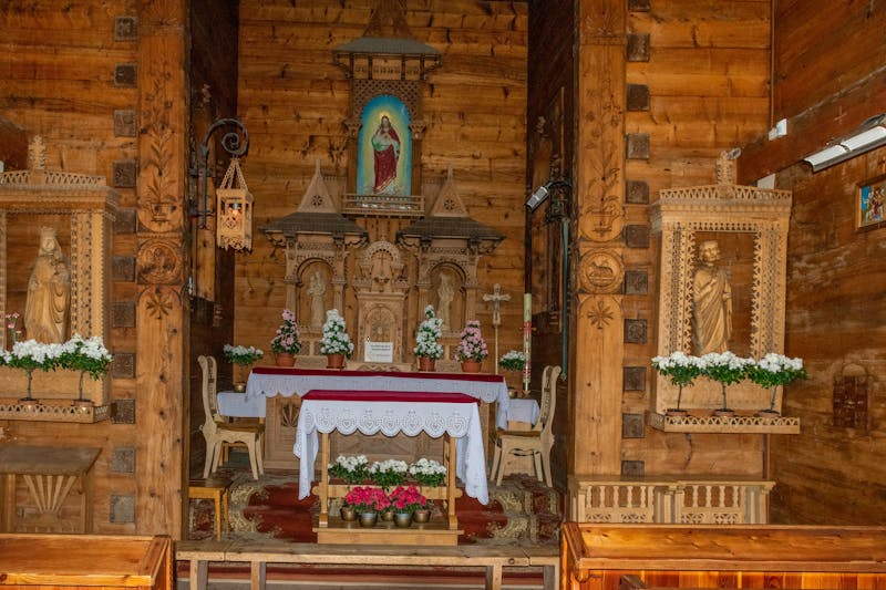 Zakopane - in der Holzkirche Jaszczurówka - ©Jerzy - stock.adobe.com