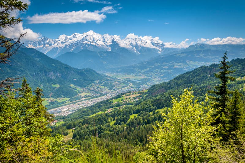 Arvetal am Mont Blanc in den französischen Alpen - ©©jasckal - stock.adobe.com