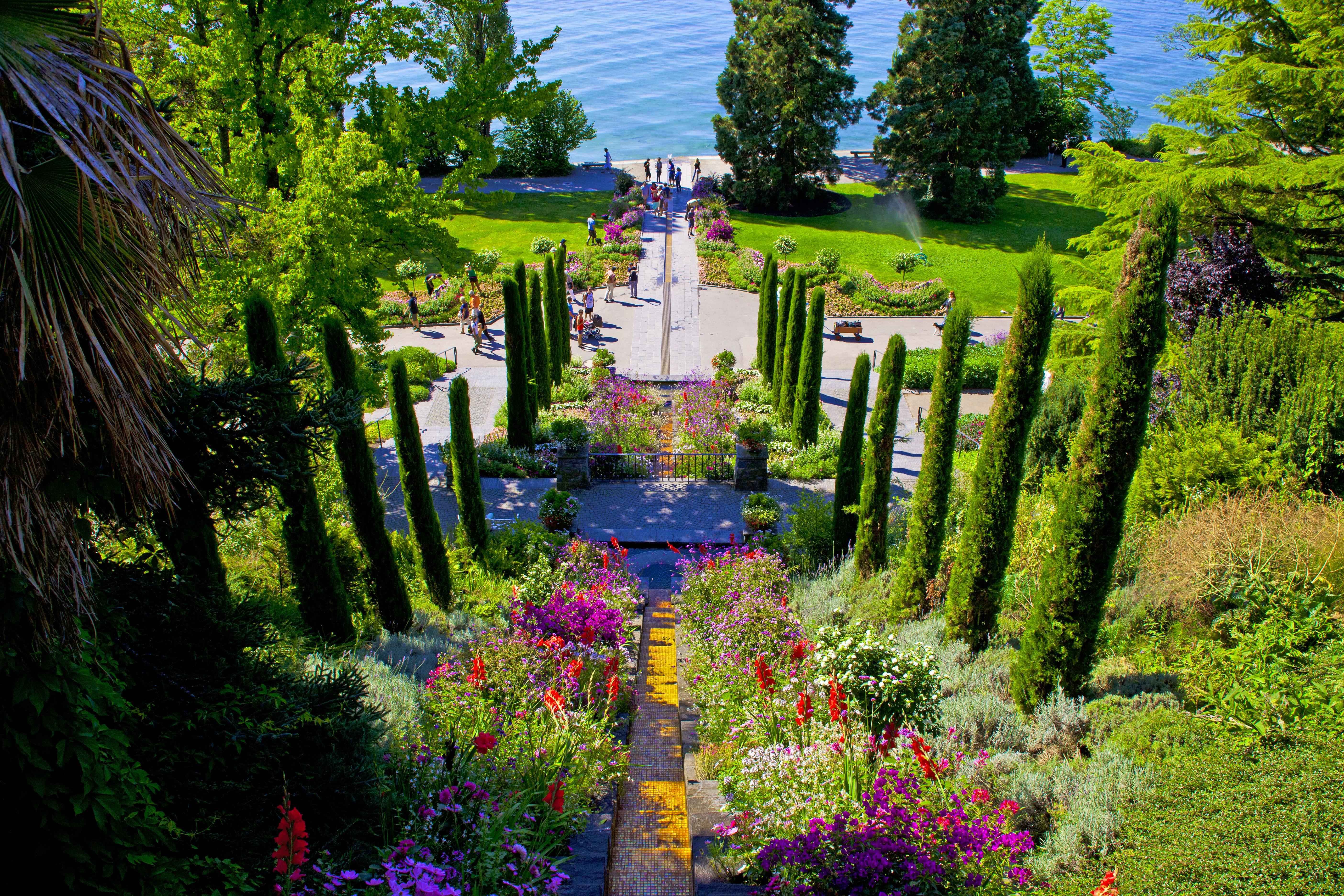 Blumeninsel Mainau - italienische Wassertreppe &ndash; &copy; Gerhard Köhler - stock.adobe.com