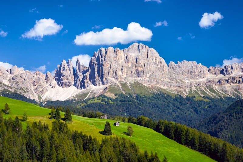 Dolomiten - Blick zum Rosengarten - ©Donnerbold - stock.adobe.com