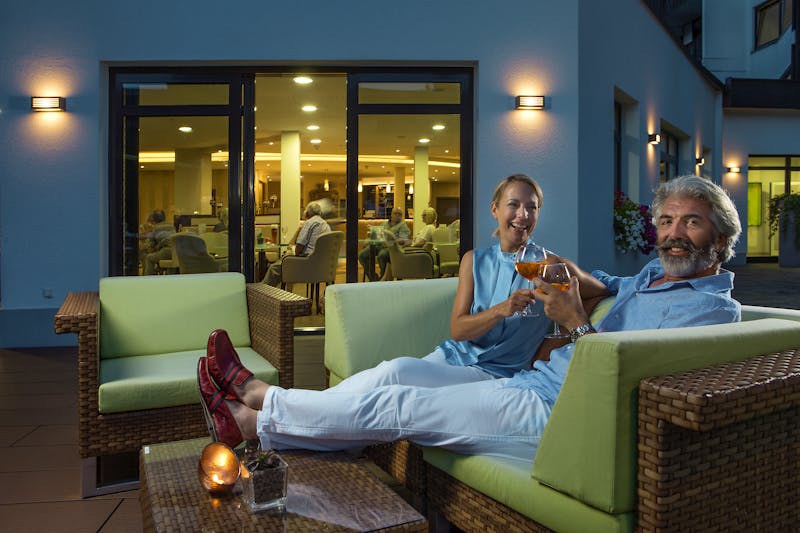Bad Füssing - Johannesbad  Hotel Königshof - Terrasse – ©Johannesbad Hotels Bad Füssing GmbH