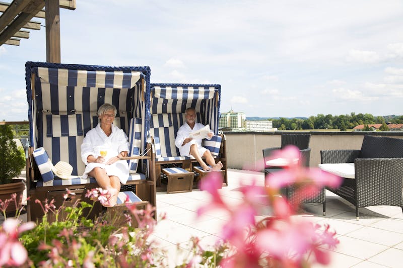 Bad Füssing - Johannesbad Thermalhotel Ludwig Thoma - Dachterrasse – ©www.marcelmayer.com