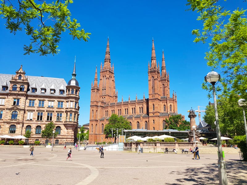 Die Marktkirche in Wiesbaden - Hessen - ©Ruckszio - stock.adobe.com