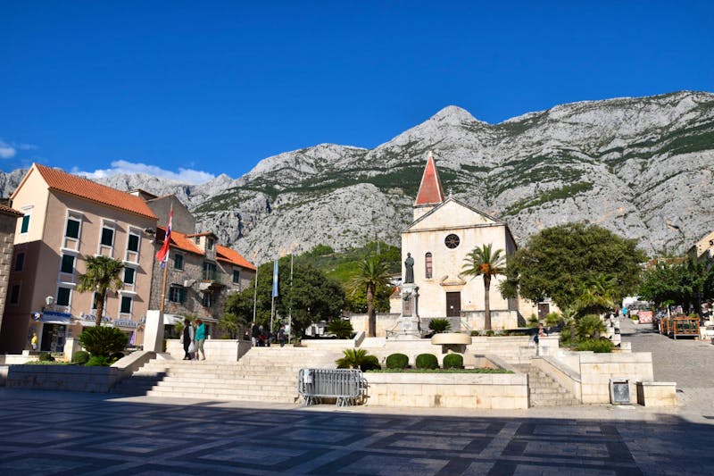 Der Marktplatz in Makarska - Kroatien - ©Konrad Füssel für Eberhardt TRAVEL GmbH