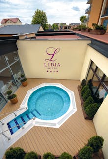 Hotel Lidia SPA & Wellness - Außenwhirlpool – © Hotel Lidia SPA & Wellness