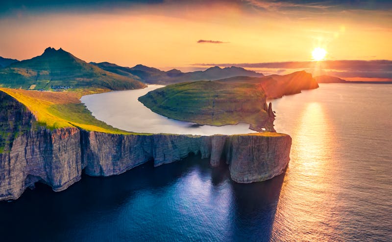 Sorvagsvatn See, Vagar - ©©Andrew Mayovskyy - stock.adobe.com