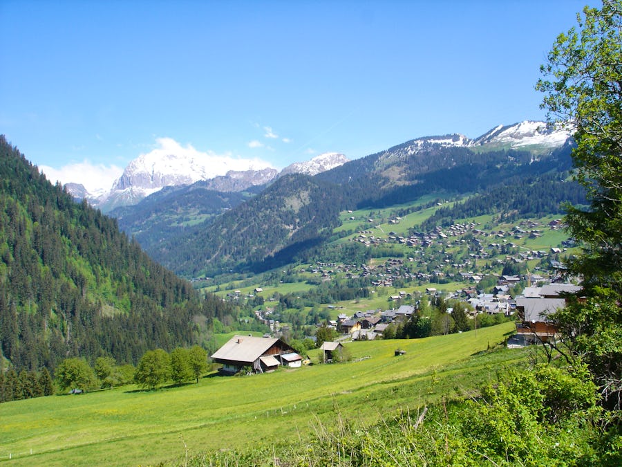 Chatel in den französischen Alpen - Frankreich – © bobroy20 - stock.adobe.com