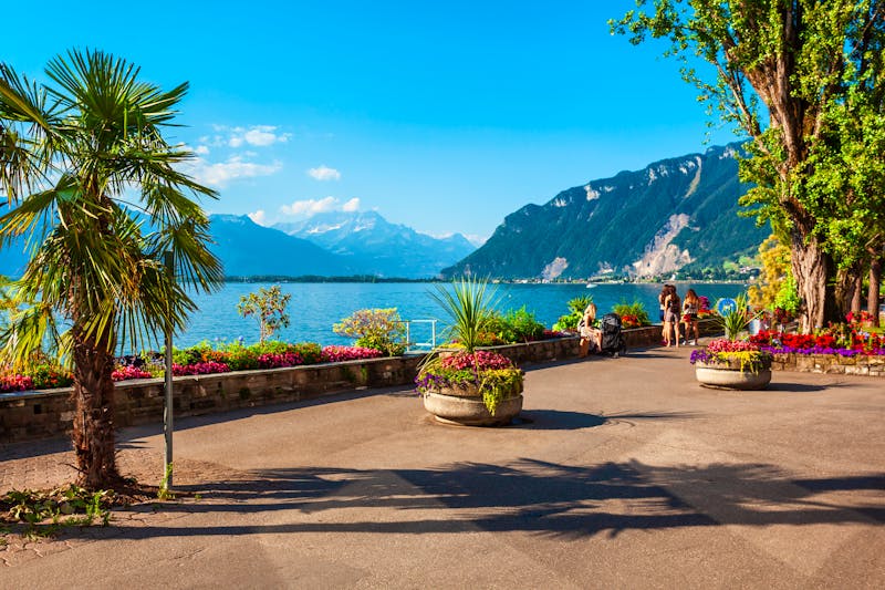 Der Kurort Montreux am Genfer See - Schweiz - ©saiko3p - stock.adobe.com