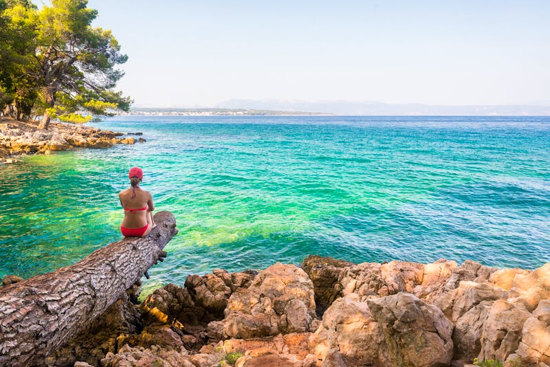 Küste am Urlaubsort Malinska auf der Insel Krk - ©©blazekg - stock.adobe.com
