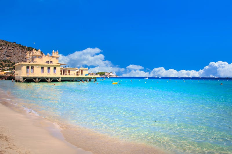 Mondello Beach bei Palermo - ©Paulo Resende - stock.adobe.com