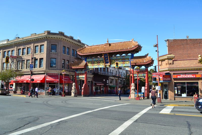 Kleine Stadtrundfahrt in Victoria - Halt in Chinatown - ©Eberhardt TRAVEL - Andreas Wolfsteller