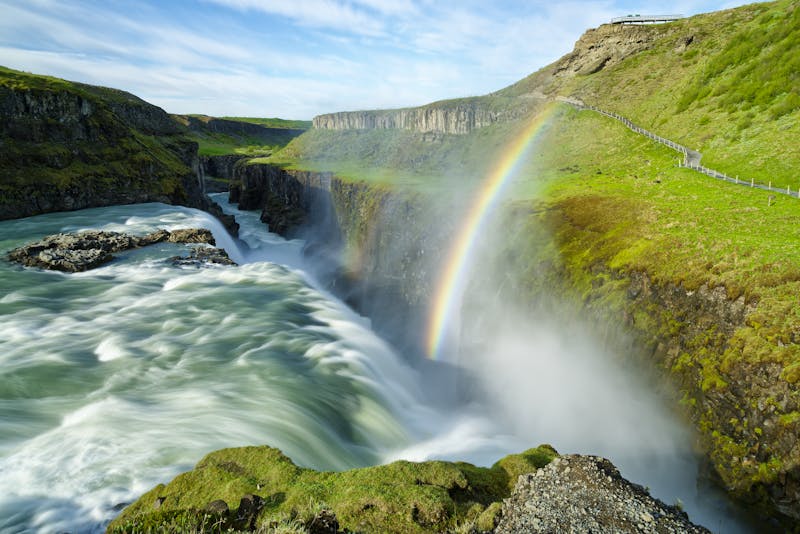 Der gewaltige Gullfoss-Wasserfall - ©sailer - stock.adobe.com