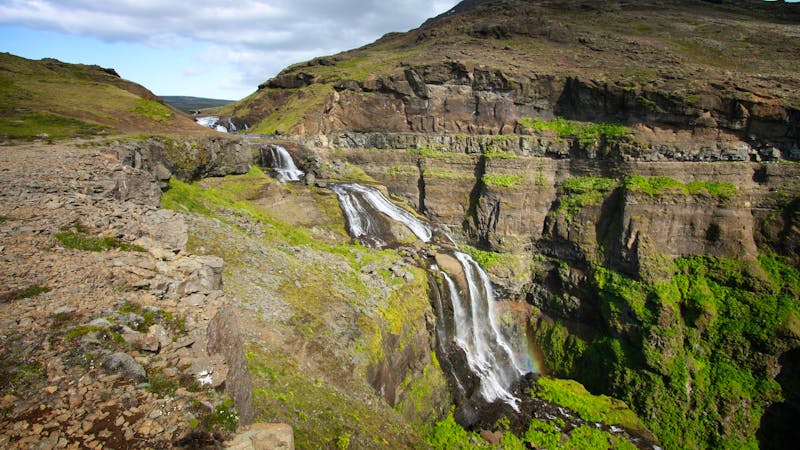 Island - Glymur-Wasserfall - ©Tupungato - stock.adobe.com