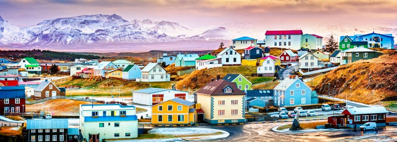 Stykkisholmur - die bunten Häuser - ©mandritoiu - stock.adobe.com