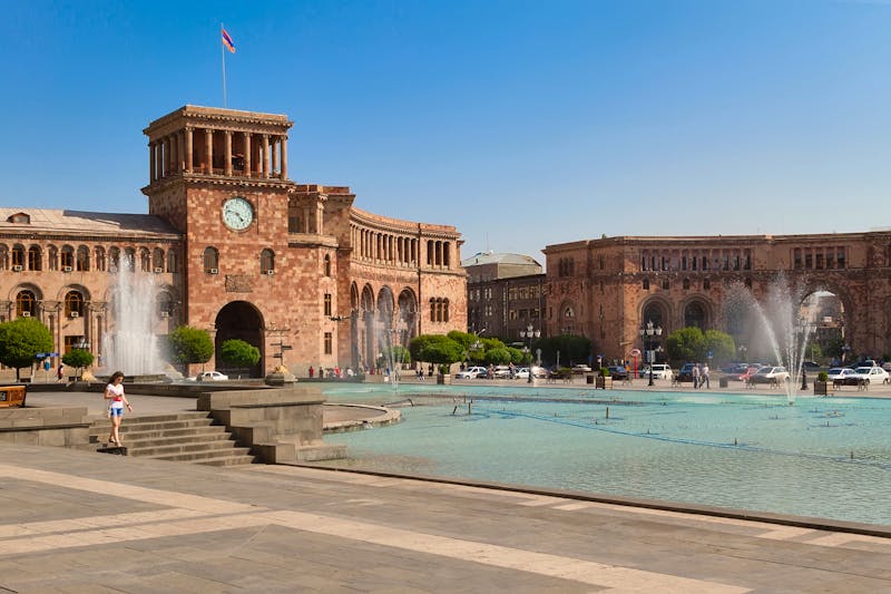 Platz der Republik in Jerewan - ©©emena - stock.adobe.com