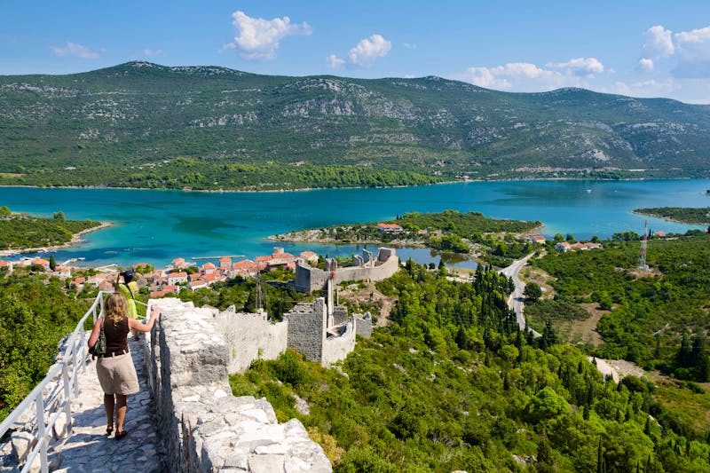 Stadtmauer von Ston in Kroatien - ©Dziurek - Adobe Stock