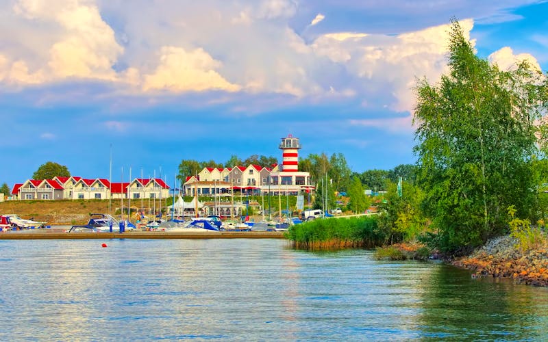 Geierswalde Leuchtturm im Lausitzer Seenland - ©LianeM - stock.adobe.com