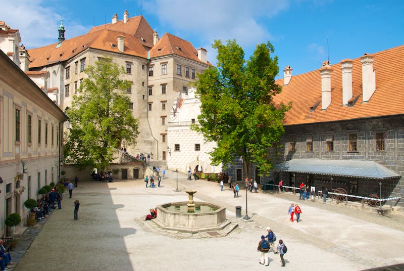 Cesky Krumlov - in der Altstadt - ©Reinhard Marscha - stock.adobe.com