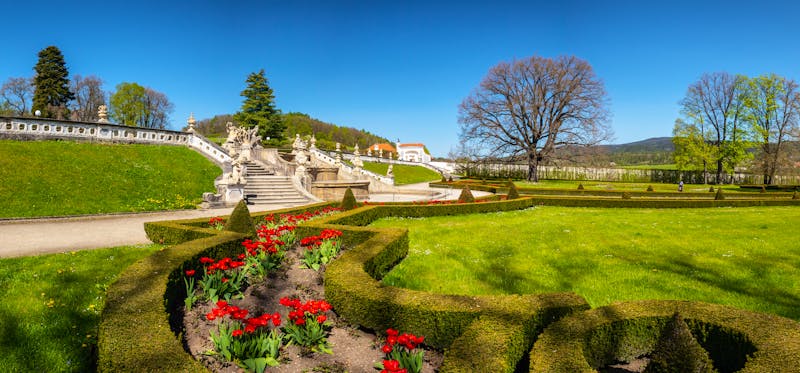 Cesky Krumlov - im Schlosspark - ©Roman - stock.adobe.com