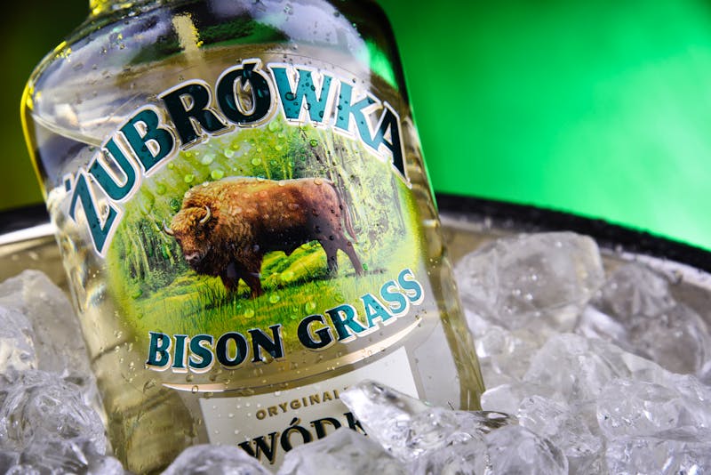 Zubrovaka (Bison Grass) - Polnischer Wodka - ©monticellllo - stock.adobe.com