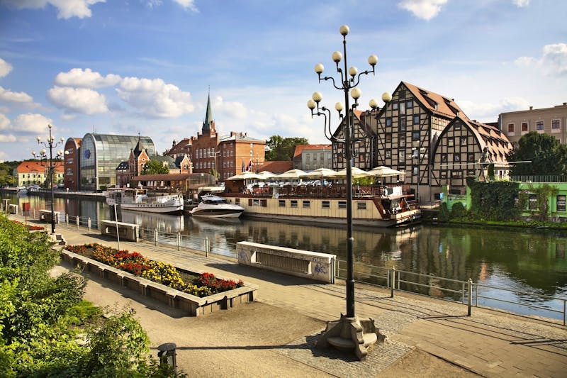 Bydgoszcz - Mühleninsel und Brda-Ufer - ©Andrey Shevchenko - stock.adobe.com