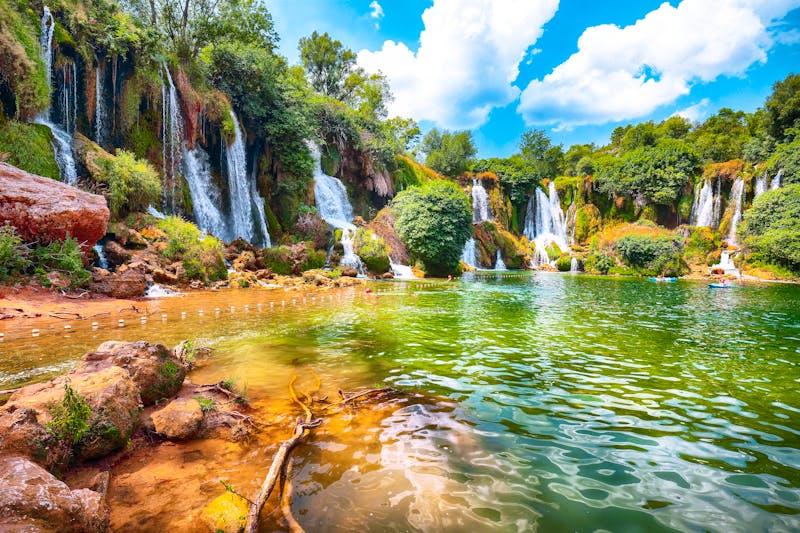 Kravica-Wasserfälle in Bosnien-Herzegowina - &copy;©pilat666 - stock.adobe.com