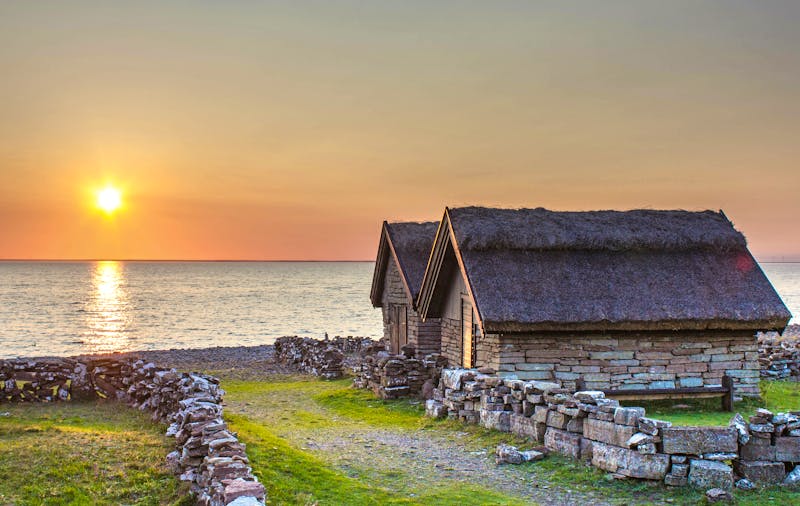 Fischerhäuser auf der Insel Öland - ©©Sarah - stock.adobe.com