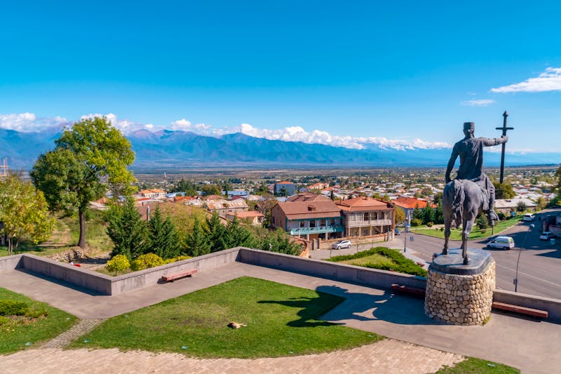 Georgien - Telavi - Monument von König Erekle II - ©k_samurkas - stock.adobe.com