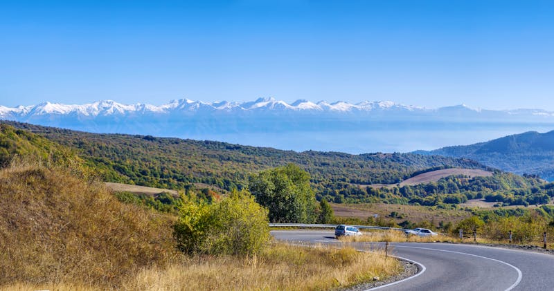 Georgien - Panorama am Gombori-Pass - ©borisb17 - stock.adobe.com