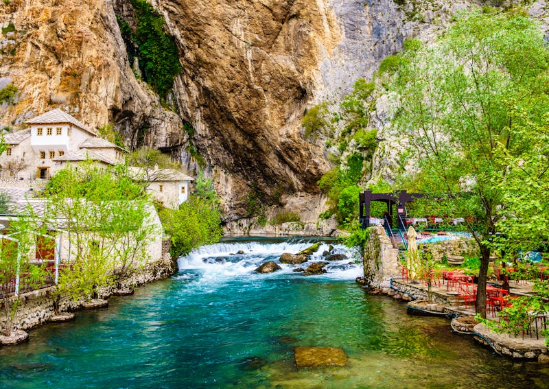 Derwisch-Kloster in Blagaj - Bosnien-Herzegowina - ©Alexey Stiop - Adobe Stock