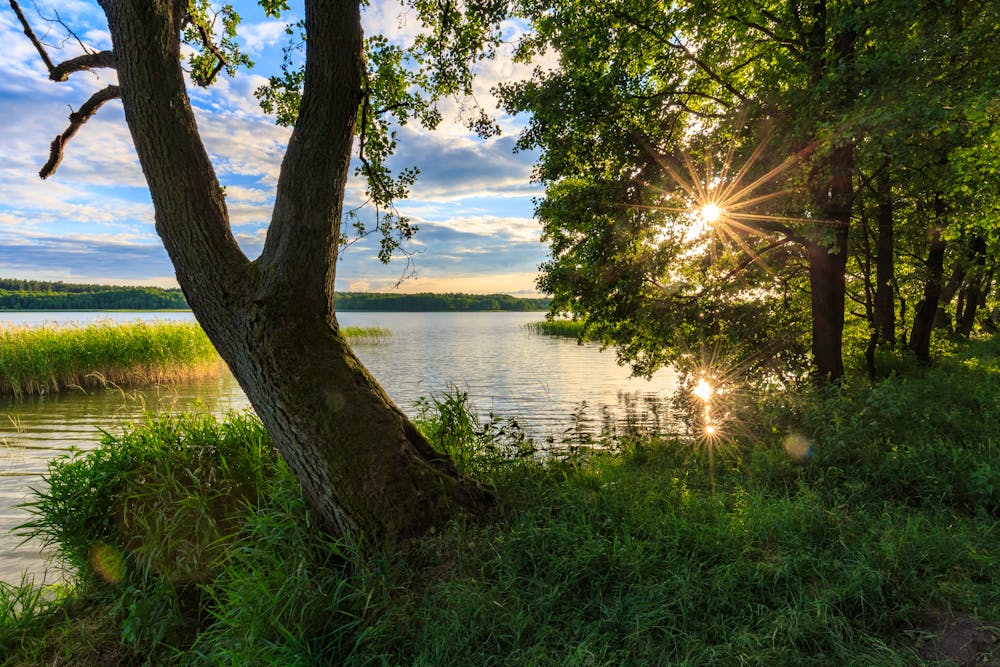 Sonnenuntergang in den Masuren &ndash; &copy; Ralf - stock.adobe.com
