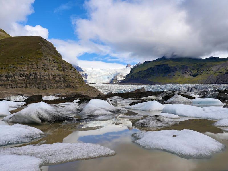 Island - Svinafellsjokull-Gletscher im Skaftafell Nationalpark - ©Dagmar Richardt - stock.adobe.com