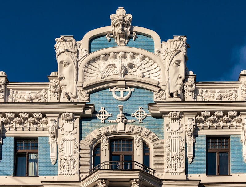 Riga - Jugendstil-Fassade - ©fotojanis - stock.adobe.com