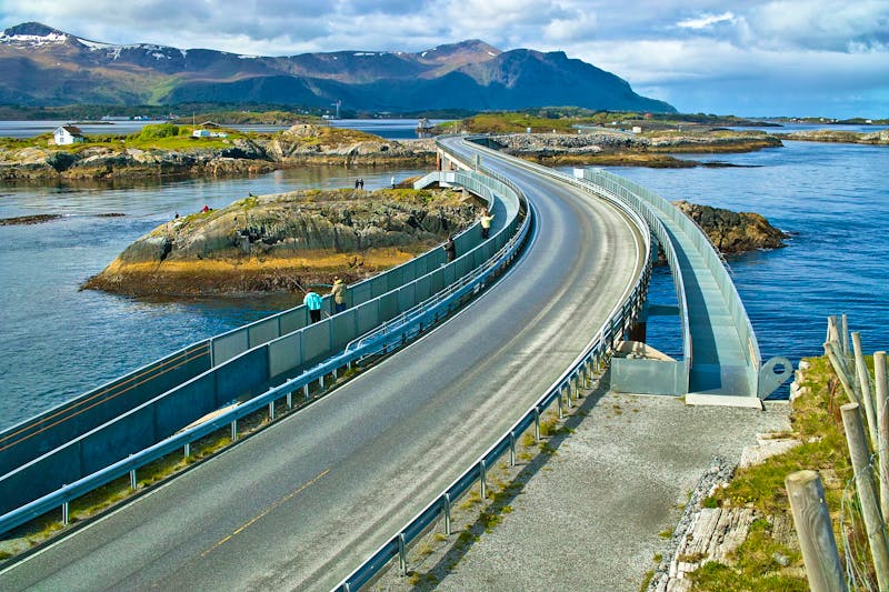Atlantikstraße in Norwegen - ©©RuZi - stock.adobe.com