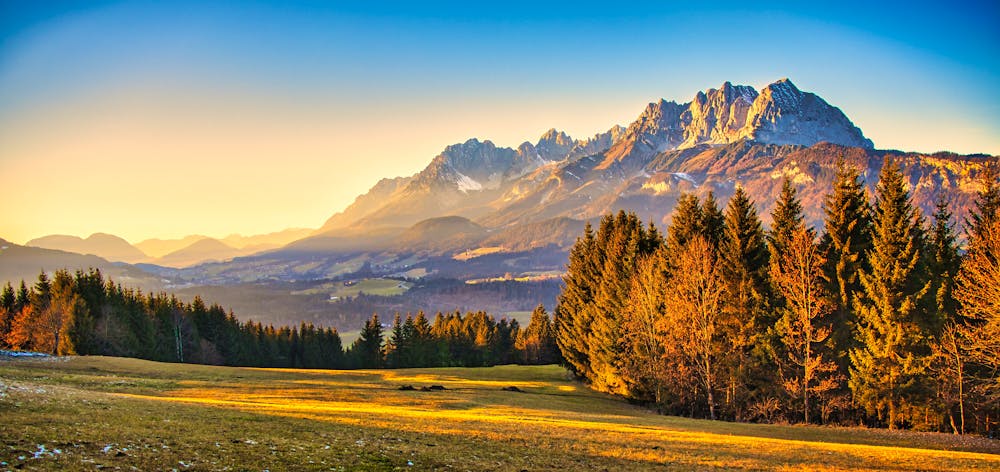 Herbst am Wilden Kaiser in Tirol &ndash; &copy; David - stock.adobe.com