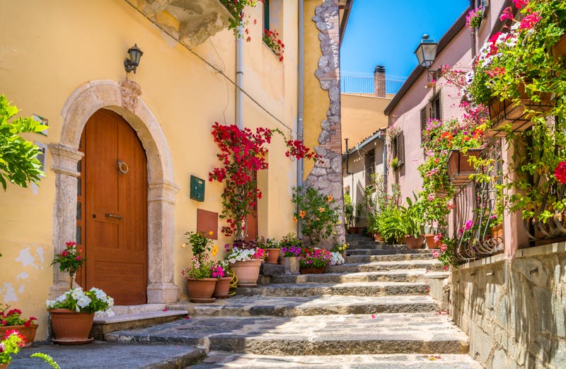 Taormina - in den Gassen der Stadt - ©e55evu - stock.adobe.com