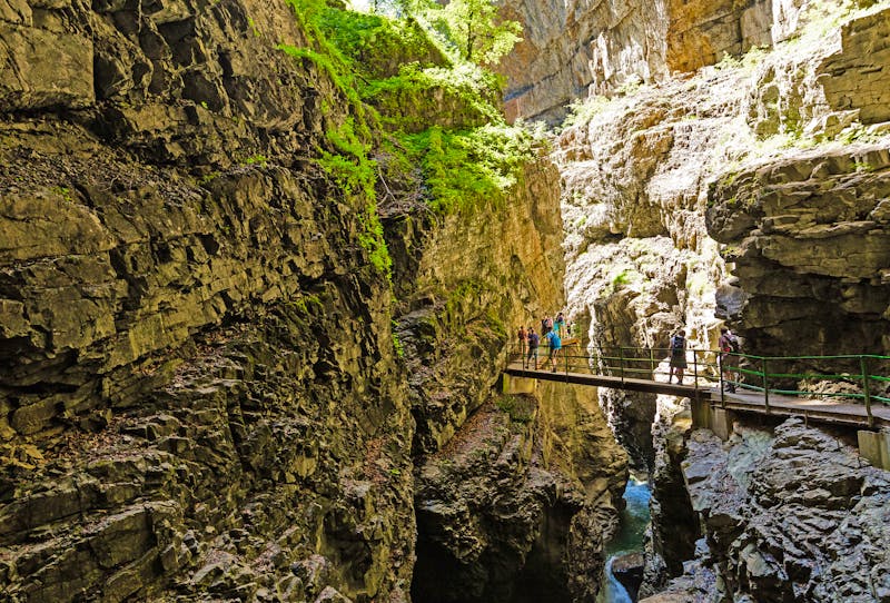 Breitachklamm beim Oberstdorf im Allgäu  - ©Wilfried Feder - Adobe Stock