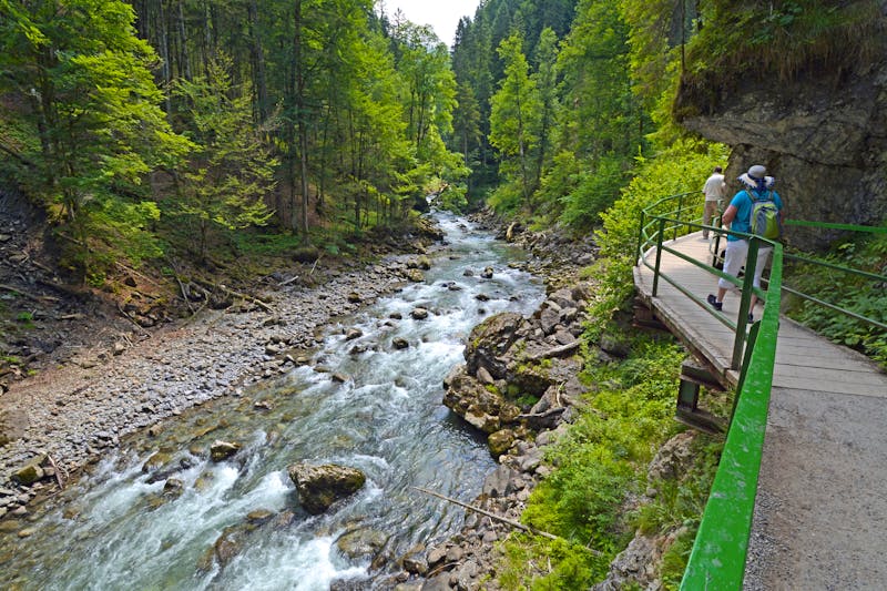 Breitachklamm beim Oberstdorf im Allgäu  - ©Lothar Nahler - Adobe Stock