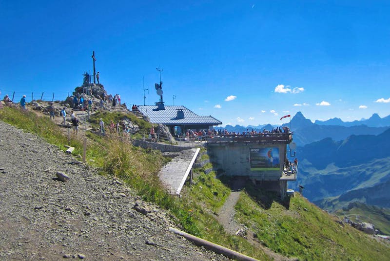 Blick vom Nebelhorn in den Allgäuer Alpen - ©Eberhardt TRAVEL - Gisela Gerlach
