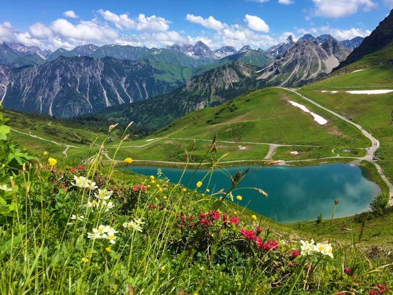 Riezler Alpsee an der Kanzelwand - ©Eberhardt TRAVEL - Peggy Schkade