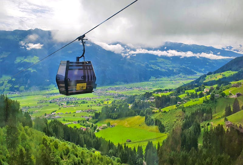 Auffahrt mit der Spieljochbahn - ©Eberhardt TRAVEL - Ria Heilmann
