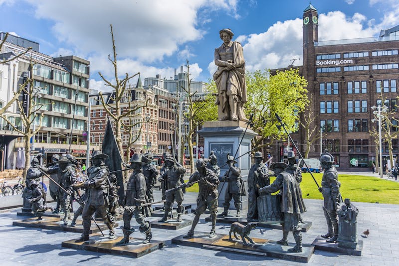Amsterdam - Rembrandtstatue - ©Anibal Trejo - stock.adobe.com