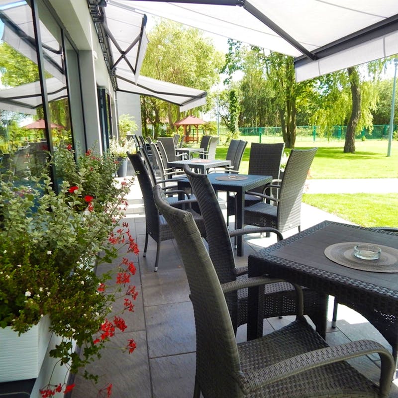 Außencafé im Hotel Bryza – ©IdeaSpa