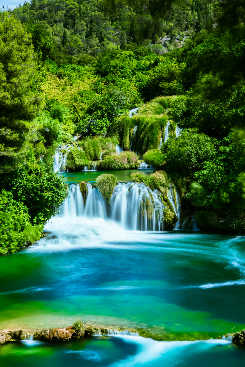 Wasserfall im Krka Nationalpark - &copy;©Calvin - stock.adobe.com