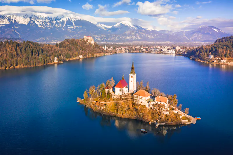 Kircheninsel im Bleder See - &copy;© alessandro pierpaoli - Adobe Stock